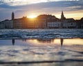 Venice, Italy - sunset Royalty Free Stock Photo