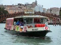 Venetian water bus Vaporetto