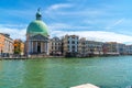 Venice, Italy - 15.08.2018: View of the San Simeone Piccolo San
