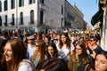 Venice, Italy - 27/09/2019: Young People Take to Streets in a Global Strike Protesting Climate Change. Fridays For Future