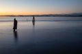 The Venice Lagoon, or Venetian Lagoon (in Venetian dialect ?aguna de Venesia or ?aguna vÃ¨neta) Royalty Free Stock Photo