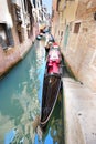 Venice landscape with a gondola