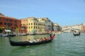 VENICE - March 28: Gondola at