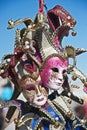 Venice masks with bells Royalty Free Stock Photo