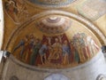 Venice - Mosaic in San Marco church cathedral Royalty Free Stock Photo