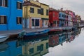 Burano venice, the most beautiful city in the world Royalty Free Stock Photo