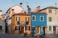 Burano venice, the most beautiful city in the world Royalty Free Stock Photo