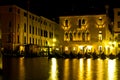 Venice, night scene Royalty Free Stock Photo
