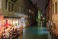 Venice Night Scene Royalty Free Stock Photo