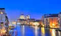Venice, night scene, Italy Royalty Free Stock Photo