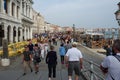 Venice - October 04: Large amounts of tourists visit Venice on October 04, 2017 in Venice