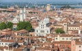 Venice old city center panorama