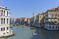 Venice, Old city Grand Canal view, Italy, Europe Royalty Free Stock Photo