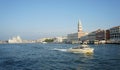 Venice panorama with Doges palace from Canal grande