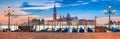 Venice Panorama. Royalty Free Stock Photo