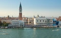 Venice`s view,Piazza San Marco and the Doges Palace in Venice, Italy, Europe Royalty Free Stock Photo