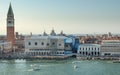 Venice`s view,Piazza San Marco and the Doges Palace in Venice, Italy, Europe Royalty Free Stock Photo