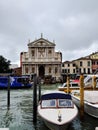 Venice. photos taken during a rainy day near the train station. images colored by the color of the wet walls that accentuate the