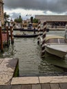 Venice. photos taken during a rainy day near the train station. images colored by the color of the wet walls that accentuate the