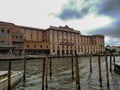 Venice. photos taken during a rainy day near the train station. images colored by the color of the wet walls that accentuate the