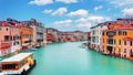 Venice from ponte Accademia Royalty Free Stock Photo