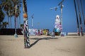 Venice Public Art Walls, Venice Beach, Santa Monica, California, United States