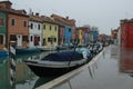 in Venice rainy day