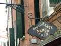 Venice restaurant sign