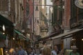 Venetian alley crowded