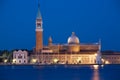 Venice, San Giorgio isle by night