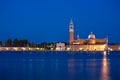 Venice, San Giorgio isle by night