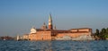 Venice, San Giorgio Maggiore Church landmark, San Giorgio Maggiore island, Grand Canal, Italy Royalty Free Stock Photo