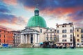 Venice - San Simeone Piccolo Royalty Free Stock Photo