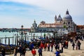 Venice Santa Maria della Salute known as the Salute, a Roman Catholic church located in Venice Italy