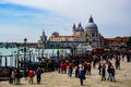 Venice Santa Maria della Salute known as the Salute, a Roman Catholic church located in Venice Italy