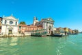 the Venice seafront and cityscape