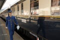The Venice Simplon-Orient-Express - Conductor Royalty Free Stock Photo