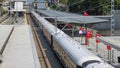 Venice Simplon Orient Express train in Istanbul, Turkey