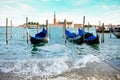 Venice sinking and flooded