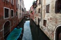 Venice, small pedestrian bridge c