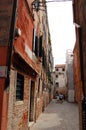 Venice street, Italy Royalty Free Stock Photo