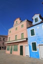 Blue, sky, house, property, town, building, neighbourhood, home, architecture, wall, facade, residential, area, apartment, window,