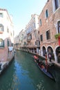 Waterway, canal, body, of, water, transportation, town, gondola, channel, city, sky, reflection, vehicle, building, boat, facade,