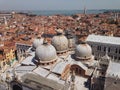 Venice streets panorama view. Royalty Free Stock Photo