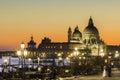 Venice in sunset. Royalty Free Stock Photo