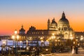 Venice in sunset. Royalty Free Stock Photo