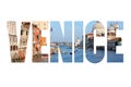 Venice text word