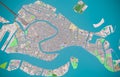 Map of Venice in HD