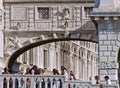 Venice - Tourists at Bridge of Sights