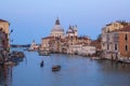 View from Ponte dell`Accademia in Venice Royalty Free Stock Photo